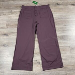 NEW Halara Women's Pants Wide Leg Flowy Casual Soft Stretch Athleisure	2X Purple